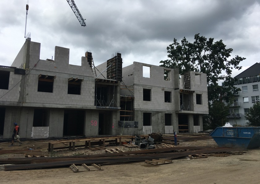 mieszkania Szczecin 3 kondygnacje zewnątrz