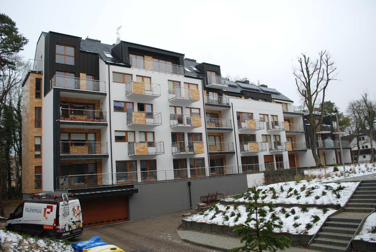 apartamentowiec Świnoujście obiekt wykończony zewnątrz 1