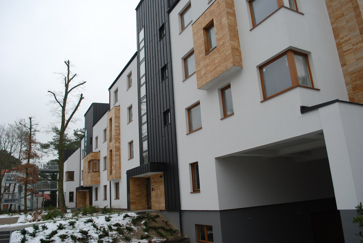 apartamentowiec Świnoujście obiekt wykończony zewnątrz 1