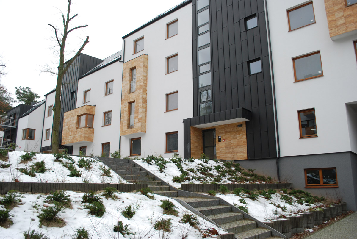 apartamentowiec Świnoujście obiekt wykończony zewnątrz 1