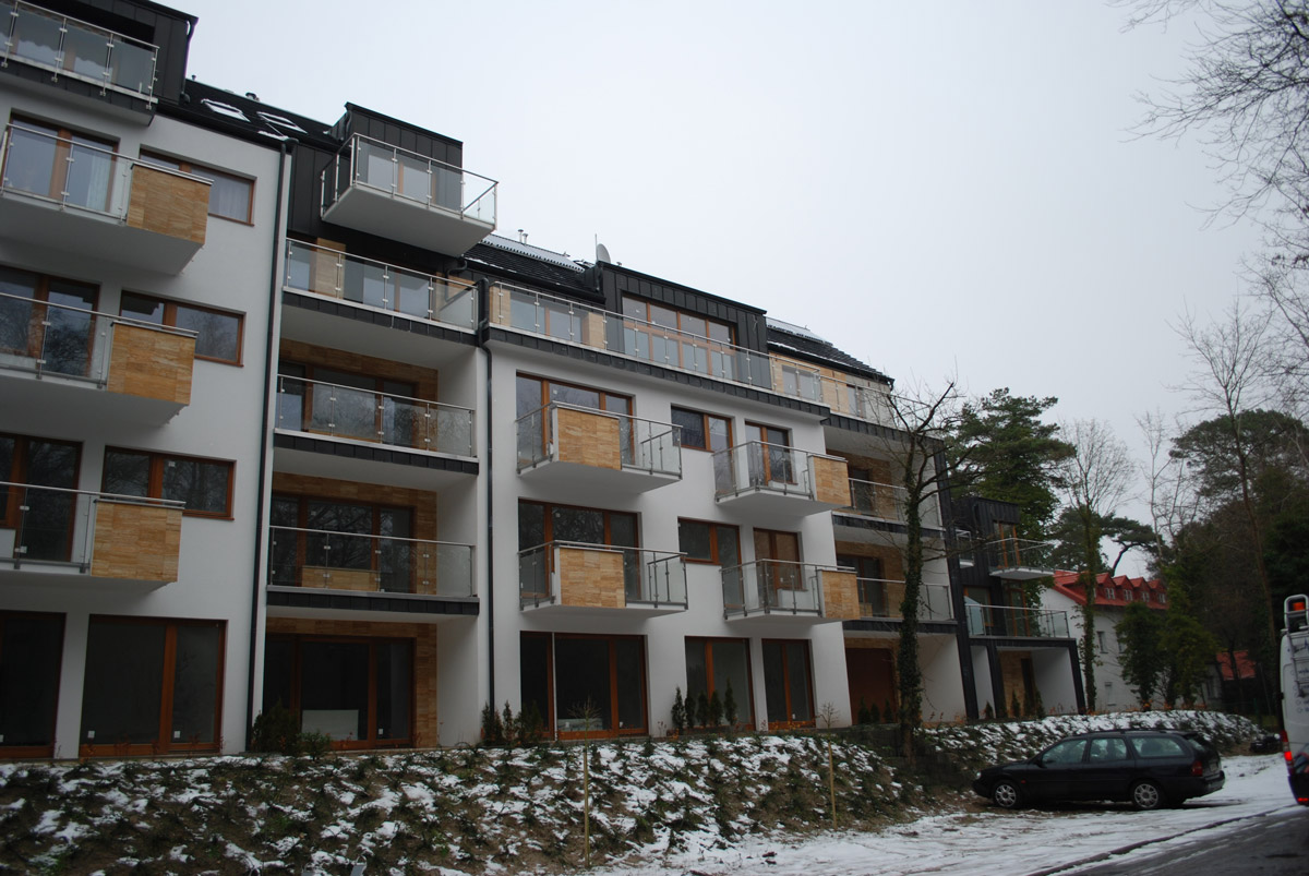 apartamentowiec Świnoujście obiekt wykończony zewnątrz 1