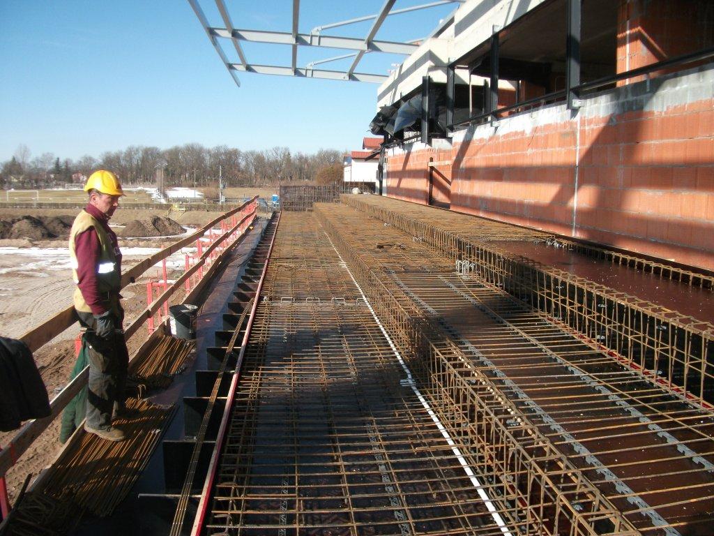 stadion Suwałki żelbet