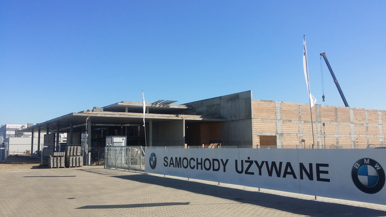 salon samochodowy BMW Gorzów Wielkopolski zewnątrz